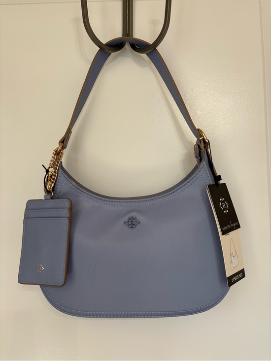 Nanette Lepore Handbags - Nanette Lepore Pale violet blue Shoulder Bag with Card Holder